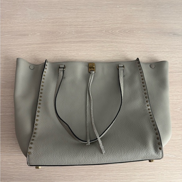 Rebecca Minkoff Darren Studded Pebbled Leather Tote - Picture 4 of 16